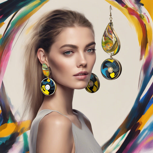 Rhyme Bold Earrings: Where Fashion and Music Collide