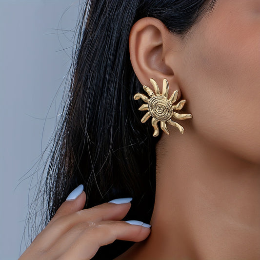 Sunflower Stud Earrings