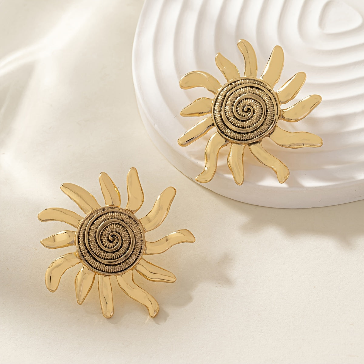 Sunflower Stud Earrings