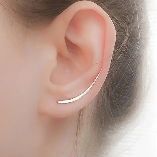 Minimalist Ear Cuff Earrings - Elegant Fashion Accessory